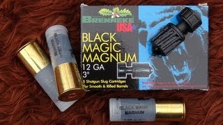 Brenneke Black Magic Magnum 12 GA Slug Test [upl. by Asenad]