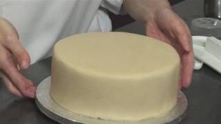 How To Marzipan A Cake [upl. by Ynots572]