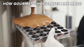 How Gourmet Chocolates Are Made • Tasty [upl. by Llewkcor]