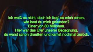 80 Millionen  Max Giesinger Orginal Lyrics [upl. by Norvall]