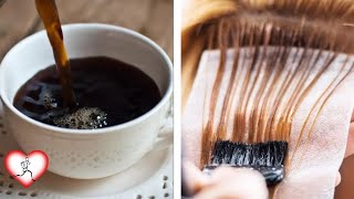 Cómo Teñir el Cabello Naturalmente con Café [upl. by Ettezus367]