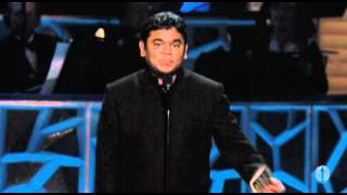 AR Rahman Winning Original Score  81st Oscars 2009 [upl. by Barde]