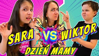 SARA VS WIKTOR  DZIEŃ MAMY ODC 241 [upl. by Tiram]