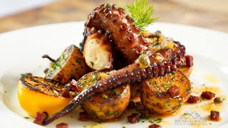 Grilled Spanish Octopus – Bruno Albouze [upl. by Eninaj956]