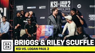 Shannon Briggs and Viddal Riley Get Into HEATED Exchange [upl. by Franza]