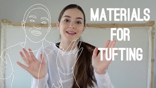 Materials for Tufting Starter Guide [upl. by Nahsad444]