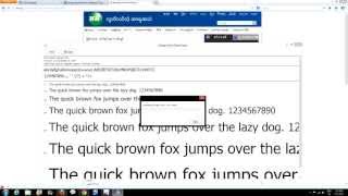 How to install Zawgyis keyboard amp Font for Windows 8 Myanmar Version [upl. by Nirra361]