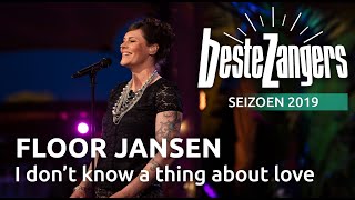 Floor Jansen  I dont know a thing about love  Beste Zangers 2019 [upl. by Tatiana]