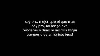 Soy Pro  Letra [upl. by Eitsud]