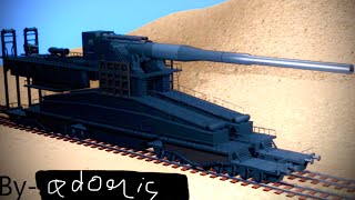 The Schwerer Gustav In Build A Boat [upl. by Nahsaj]