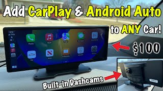 Add Wireless CarPlay amp Android Auto to ANY Car  Seicane [upl. by Kemble]