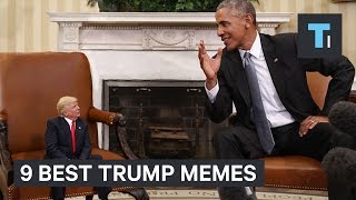 9 Best Memes From Trumps First 100 Days In Office [upl. by Dar]