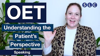 OET SPEAKING CRITERIA  The PATIENTS perspective [upl. by Briana]