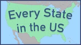 Every State in the US [upl. by Atsahs263]