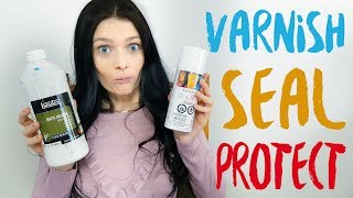 Oil Pastels Varnish ► How to Seal and Protect [upl. by Yentruoc]