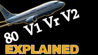 Take off Speeds Explained amp How To Calculate V1Vr And V2 Speeds [upl. by Nicolle]