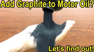 Will quotGraphitequot Help Motor Oil Performance Lets find out Vintage Arco Graphite vs Quaker State [upl. by Gnilyam598]