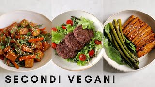 SECONDI VEGANI » Alternative facili veloci e gustose [upl. by Euqilegna667]