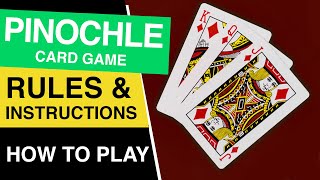 How to Play Pinochle Card Game [upl. by Fortune]