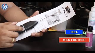 IKEA MILK FROTHER Review amp Battery Installation [upl. by Aljan]