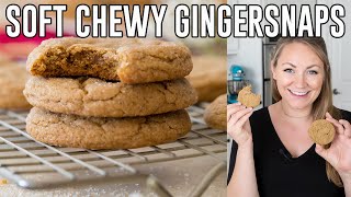 How To Make Soft Gingersnap Cookies [upl. by Fenella567]