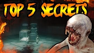 Top 5 FORGOTTEN SECRETS in KINO DER TOTEN Black Ops Zombies TOP 5 EASTER EGGS You Didnt Know [upl. by Adolphe762]