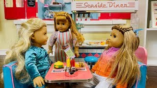 American Girl 1950s Diner for Maryellen [upl. by Acinet]