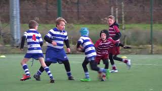 Sale Sharks U9 Rugby Tournament Wirral Warriors v Ruthin  25th Nov 2017 [upl. by Ora]