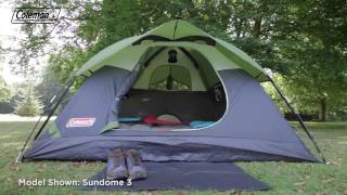 Coleman® Sundome 6 Person Tent  EN [upl. by Newmann897]