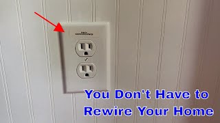 Fixing Ungrounded Outlets  An Alternative Option to Rewiring Your Home [upl. by Akieluz]