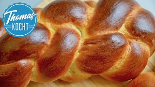 Hefezopf backen und flechten  Osterrezepte [upl. by Llenaj]