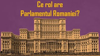 Ce rol are Parlamentul Romaniei [upl. by Thora]