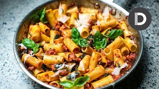 Quick Sausage Ragu Pasta Recipe [upl. by Goldfarb]