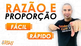 FÁCIL e RÁPIDO I RAZÃO E PROPORÇÃO [upl. by Hestia]