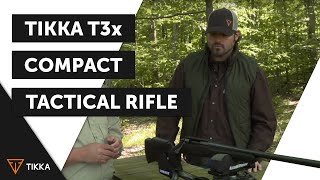 Tikka T3x Compact Tactical Rifle with Nate Hosie [upl. by Islaen591]