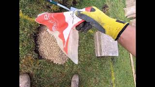 Part 1 Levelling an Uneven Surface for a Shed Base [upl. by Wimsatt]