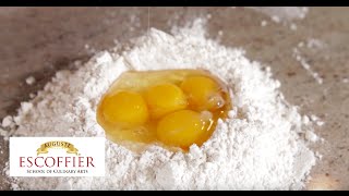 Chef Tutorial How To Make Homemade Pasta Dough [upl. by Macegan]