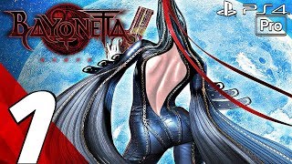 BAYONETTA 1  Gameplay Walkthrough Part 1  Prologue PS4 PRO [upl. by Kusin]