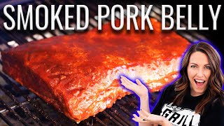 Smoked Pork Belly is absolutely INCREDIBLE  How To [upl. by Ycart]