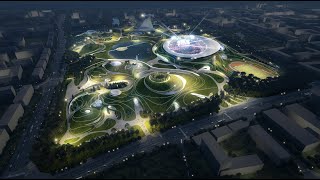 Quzhou Sport center China [upl. by Patricio]