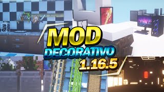 TOP 12 MODS DECORATIVOS PARA TU MINECRAFT 1165 DESCARGALOS  II PC2022🐱‍🚀🎁 [upl. by Warder]