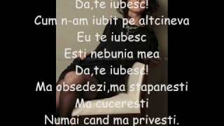 Madalina Manole  Date iubesc Lyrics [upl. by Yellac]