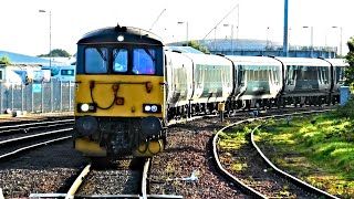 Caledonian Sleeper Double Headed Class 73s  Inverness Scottish Highlands [upl. by Kaasi]