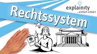 Das deutsche Rechtssystem einfach erklärt explainity® Erklärvideo [upl. by Essy]