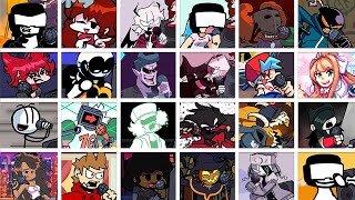 Friday Night Funkin  Ugh but Every Character Sings it [upl. by Leuname194]