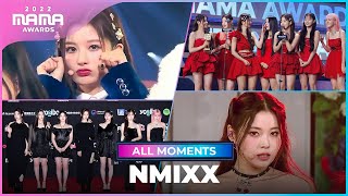 2022MAMA NMIXX 엔믹스  All Moments [upl. by Leihcar]