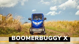 Fully Enclosed Mobility Scooter  Daymak Boomerbuggy X [upl. by Engdahl608]