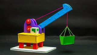 Science Fair Ideas  Pulley Crane  Science Experiments [upl. by Sevik433]