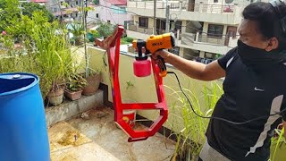 INGCO ELECTRIC SPRAY GUN 450W  Quick Test and Review [upl. by Anderea]