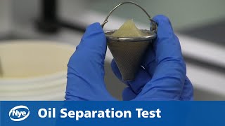 Lubricant Testing 101 Oil Separation by Nye Lubricants [upl. by Ynehpets]